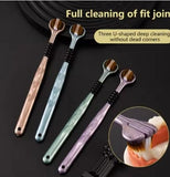 3 SIded Tooth Brush Pack of 4